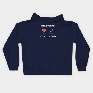 Funny Introvert Humour Kids Hoodie